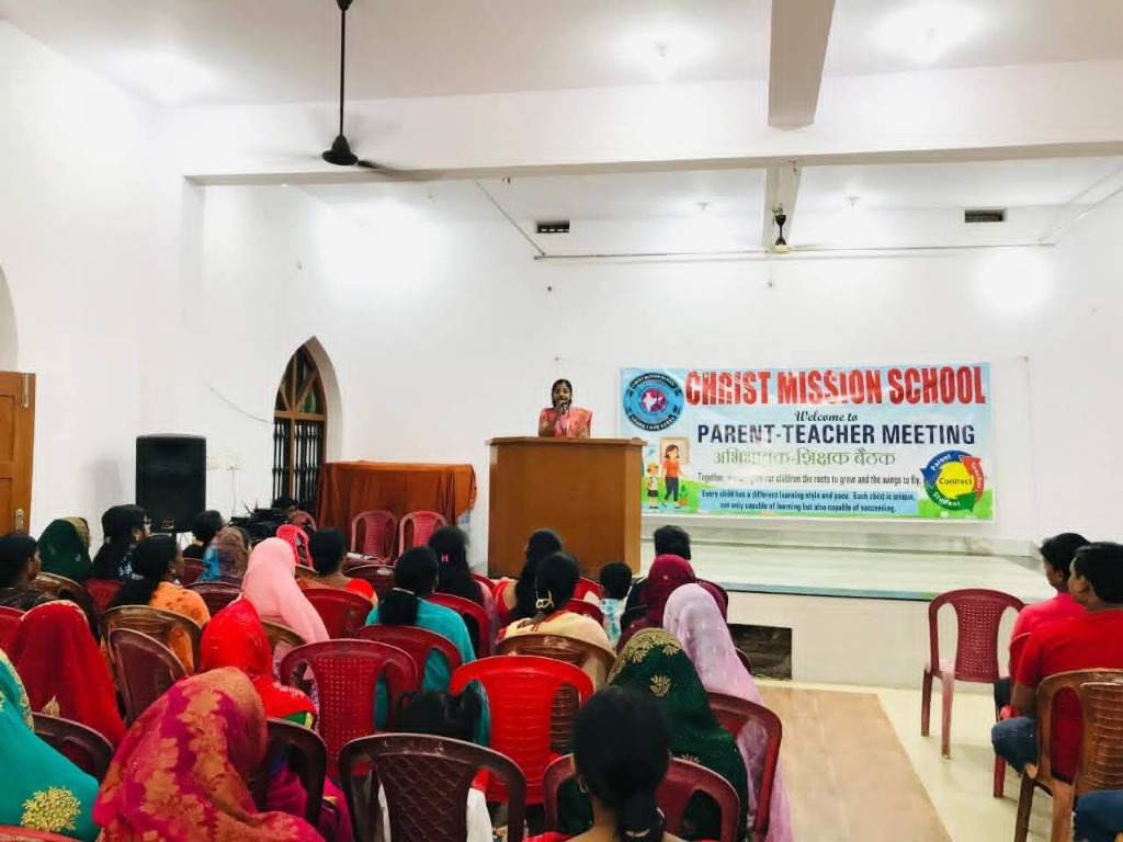 Parent-Teacher Meeting at Christ Mission School